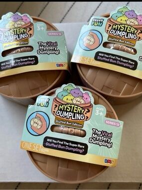 Set of three: Viral Squishy Bun Dumplings